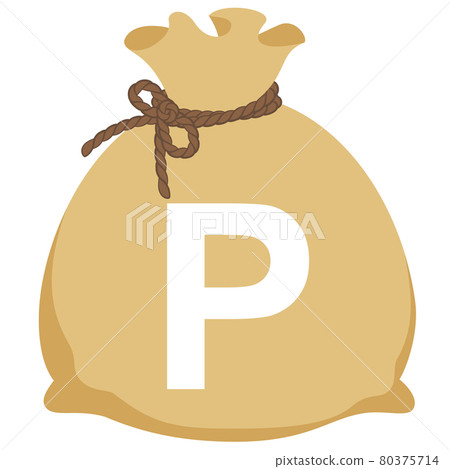 Cash bag illustration material Cash bag illustration material 80375714