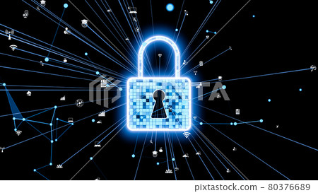 Visionary cyber security encryption technology to protect data privacy 80376689