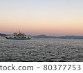 Three Views of Japan-Twilight on Itsukushima (Miyajima, Aki) 80377753