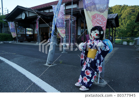 Tottori four seasons walk summer Wakasa fireworks 80377945