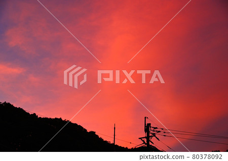 Morning sky Morning sky 80378092