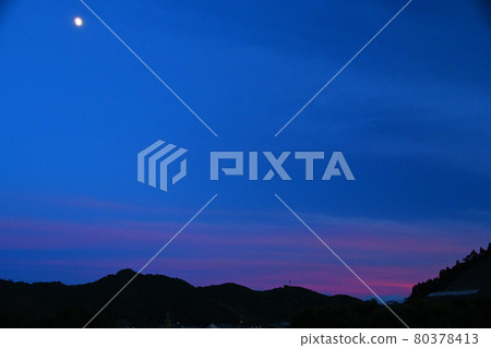 Evening sky sky Evening sky sky 80378413