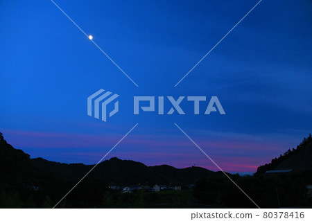 Evening sky sky Evening sky sky 80378416