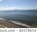 Biwako coast and blue sky at the beach 80378654