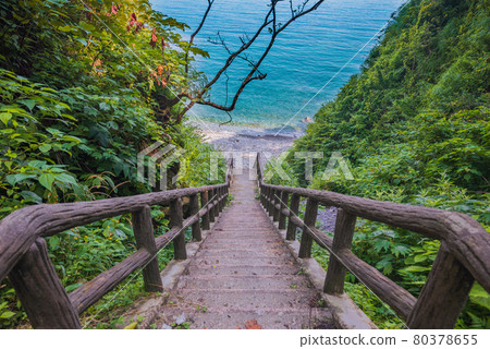 Summer Oyashirazu Beach [Starting point of Kakai Shindo] 80378655