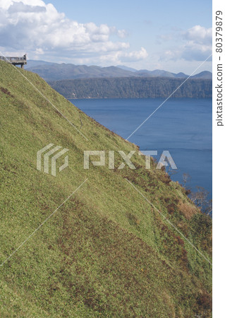 Magnificent landscape of Hokkaido-Lake Mashu Third Observatory Akan Mashu National Park Magnificent landscape of Hokkaido-Lake Mashu Third Observatory Akan Mashu National Park 80379879