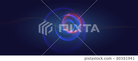 Background with abstract pattern. Glowing lines - Stock Illustration ...