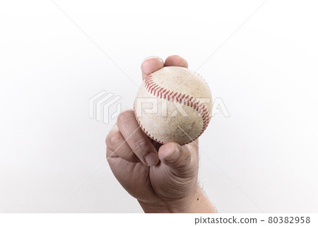 A variety of pitching techniques and how to hold the ball for top baseball players 80382958