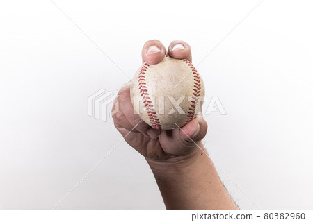 A variety of pitching techniques and how to hold the ball for top baseball players 80382960