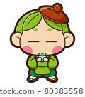 Green tea character 80383558