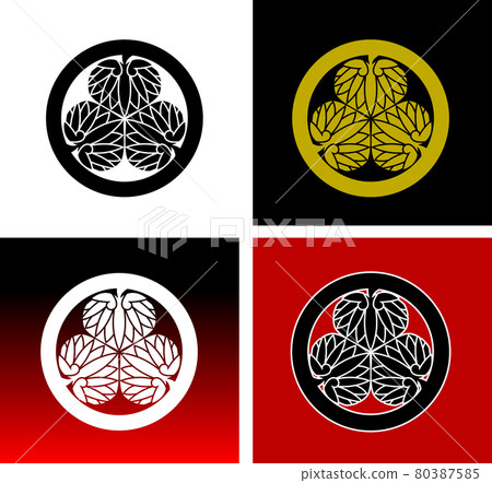 德川家康家徽三葉葵 80387585