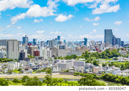 仙台市全景 仙台市全景 80388047