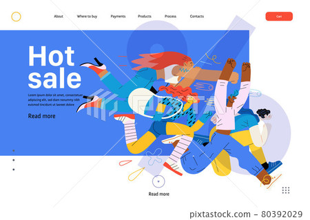 Discounts, sale, promotion, web template. Flat vector Discounts, sale, promotion, web template. Flat vector 80392029