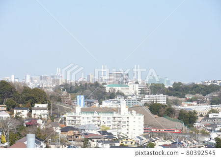 Cityscape from Nakazato, Minami-ku, Yokohama 80392545