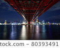 Night view from Port Island - Meriken Park, Kobe Harborland 80393491