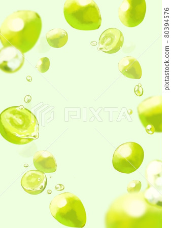 Watery Shine Muscat 背景素材 80394576