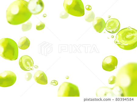 Watery Shine Muscat background material Watery Shine Muscat background material 80394584