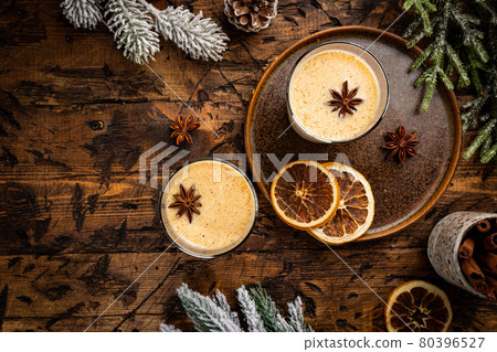 Eggnog, Traditional Christmas Drink Eggnog, Traditional Christmas Drink 80396527