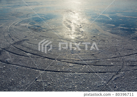 Skating ice pattern 80396711