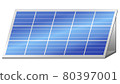 Illustration of a solar panel 80397001