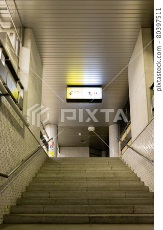 Higashi Narita Station stairs Higashi Narita Station stairs 80397511