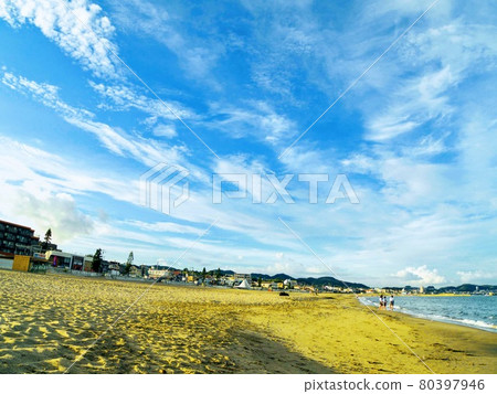 [Kanagawa] Quiet summer on Miura Beach 80397946