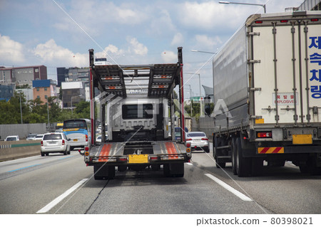Special vehicles that drive on roads Special vehicles that drive on roads 80398021