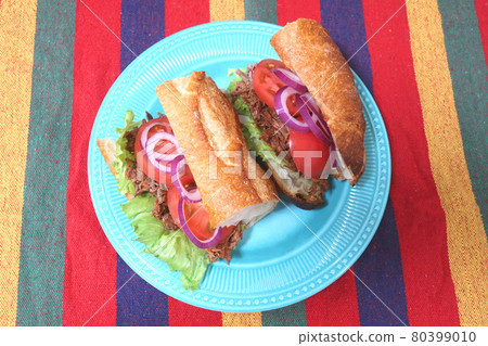 Pulled pork sandwich 80399010