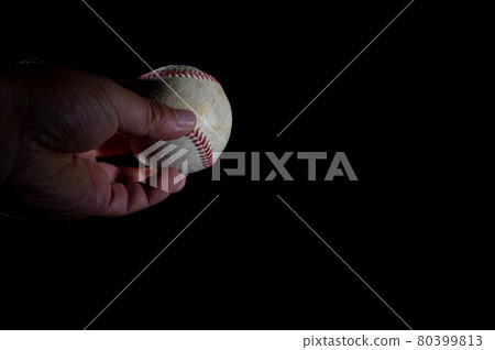 A variety of ball grips and changing pitching techniques for top baseball players 80399813