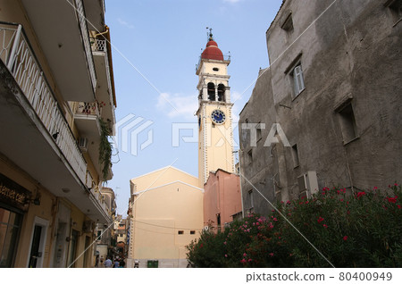 Island Corfu, city of Corfu, Ionian sea, Greece Island Corfu, city of Corfu, Ionian sea, Greece 80400949
