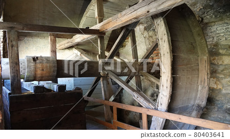 View of the well of boskovice castle View of the well of boskovice castle 80403641