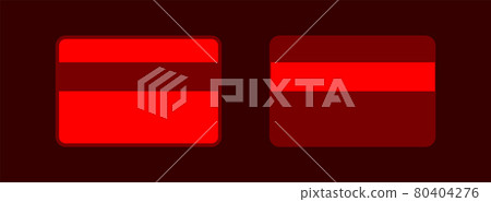 Digital security vector icon. Credit card password theft concept 80404276