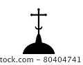 Dome of church, illustration 80404741
