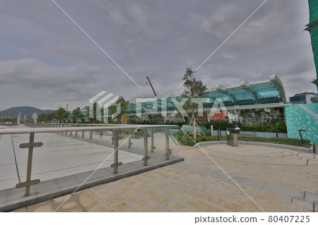 the seasonal walkways at Kai Tak Sky Garden, HK 25 June 2021 80407225
