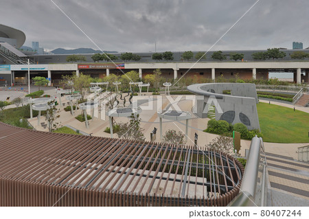 the gathering spaces at Kai Tak Sky Garden, HK 25 June 2021 the gathering spaces at Kai Tak Sky Garden, HK 25 June 2021 80407244