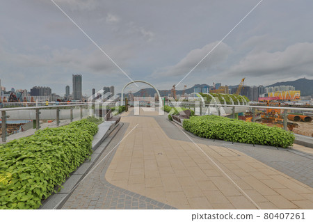 the seasonal walkways at Kai Tak Sky Garden, HK 25 June 2021 80407261