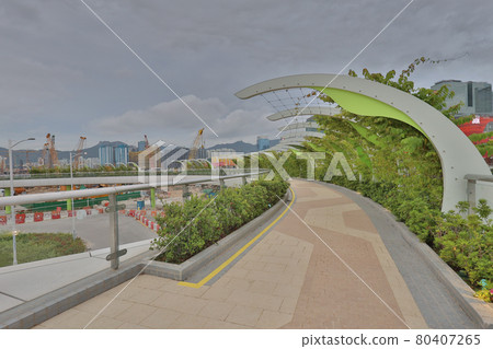 the seasonal walkways at Kai Tak Sky Garden, HK 25 June 2021 the seasonal walkways at Kai Tak Sky Garden, HK 25 June 2021 80407265