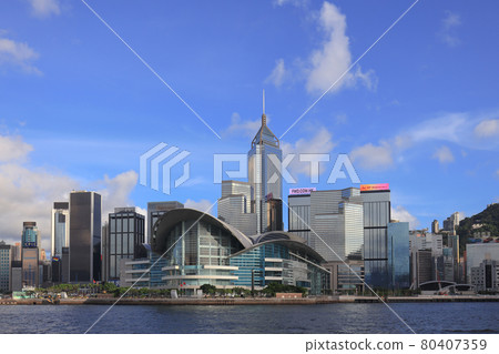 the HKCEE at Hong Kong victoria harbor  10 July 2021 80407359