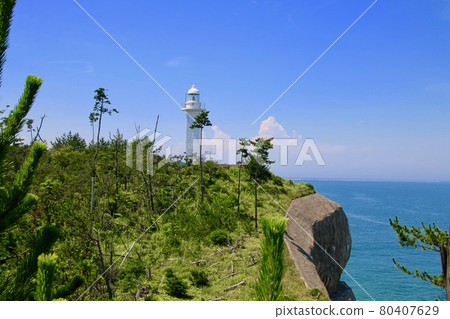 Unoozaki Lighthouse (Soma City, Fukushima Prefecture) 80407629