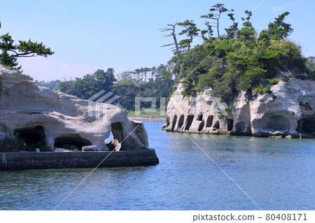 松川浦（福島縣相馬市） 80408171