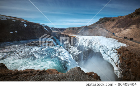 Gullfoss Waterfall, Iceland Gullfoss Waterfall, Iceland 80409404