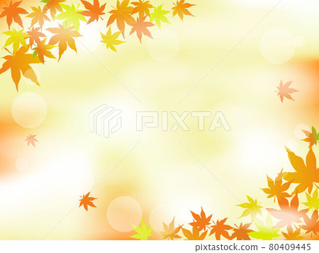 Autumn maple background illustration Autumn maple background illustration 80409445