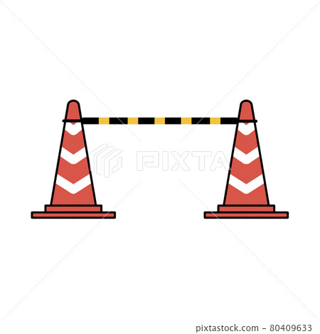Color cone and cone bar with reflective sheet Color cone and cone bar with reflective sheet 80409633