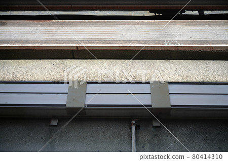 Monorail railway track Monorail railway track 80414310