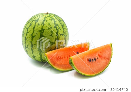 Watermelon: Small watermelon from Gunma Prefecture (Hitorijime) 80414740