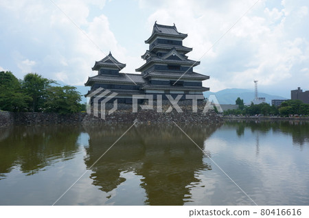 Matsumoto Castle Sunny weather 80416616