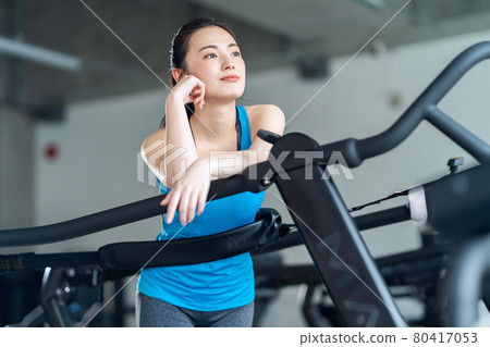 健身運動健身房跑步訓練運動 80417053