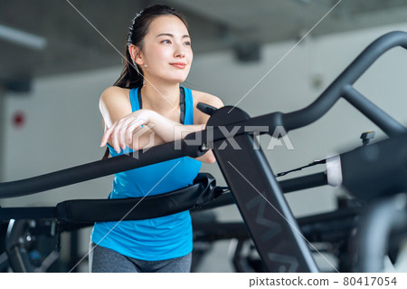 健身運動健身房跑步訓練運動 80417054