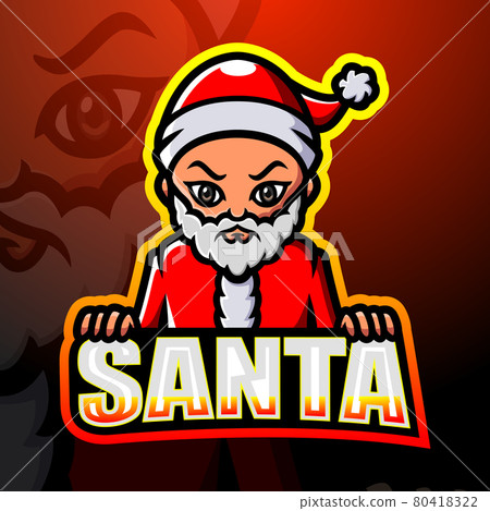 christmas, logo, santa 80418322