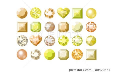 24顆黃色寶石 24顆黃色寶石 80420465